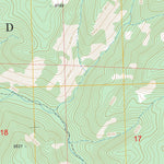 US Forest Service - Topo Bonner Canyon, NM FSTopo Legacy digital map