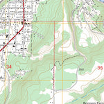 US Forest Service - Topo Bonners Ferry, ID FSTopo Legacy digital map