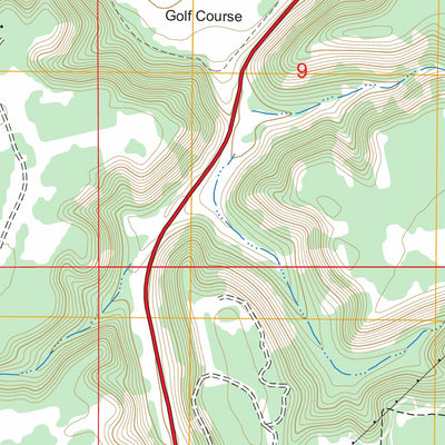 US Forest Service - Topo Bonners Ferry, ID FSTopo Legacy digital map