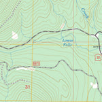 US Forest Service - Topo Bonnet Top, MT FSTopo Legacy digital map