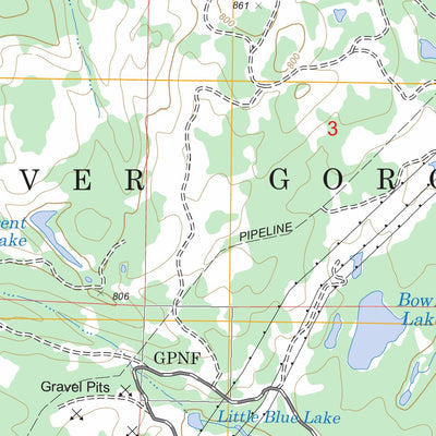 US Forest Service - Topo Bonneville Dam, OR - WA FSTopo Legacy digital map