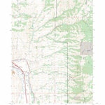 US Forest Service - Topo Bonneville Peak, ID FSTopo Legacy digital map