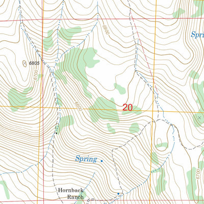 US Forest Service - Topo Boot Lake, CA FSTopo Legacy digital map
