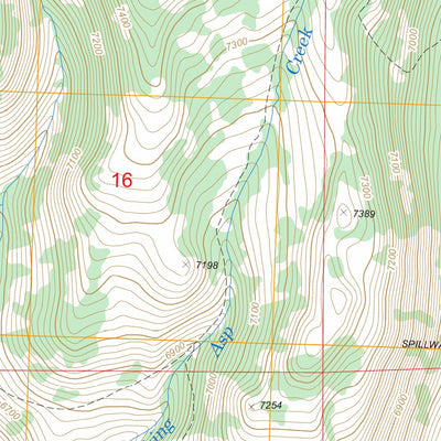 US Forest Service - Topo Boot Lake, CA FSTopo Legacy digital map