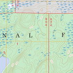 US Forest Service - Topo Bootleg Lake, MN FSTopo Legacy digital map