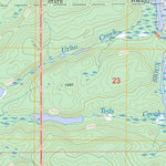 US Forest Service - Topo Bootleg Lake, MN FSTopo Legacy digital map