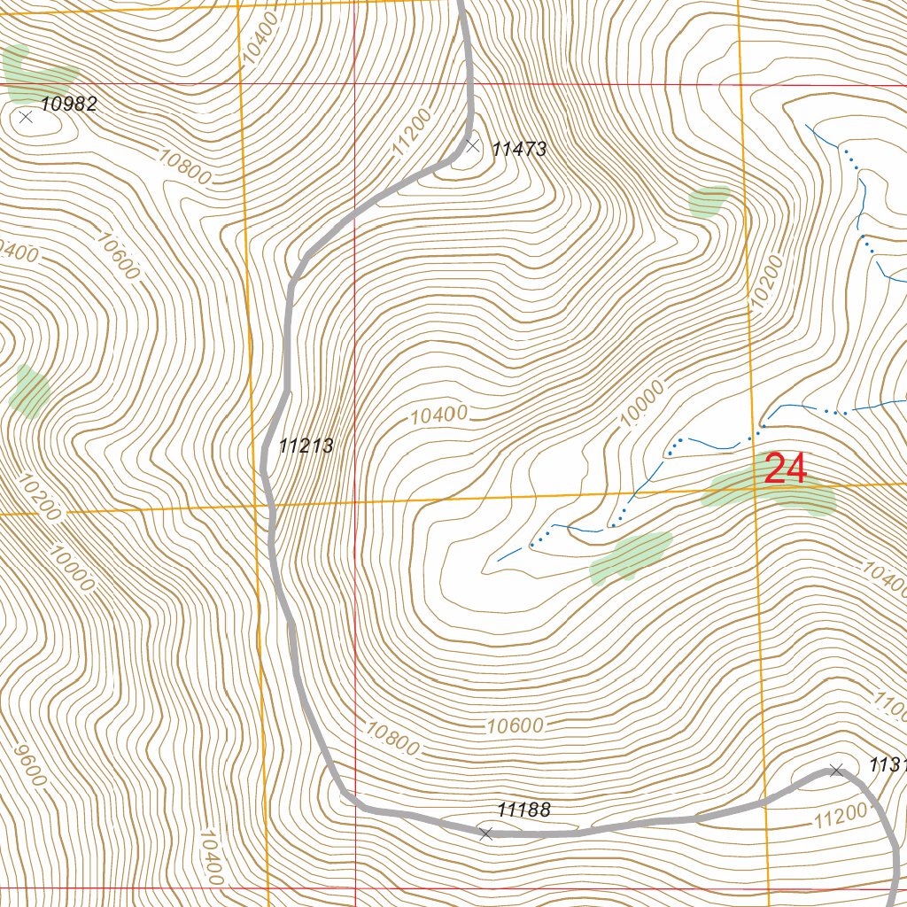 Borah Peak, ID FSTopo Legacy Map by US Forest Service - Topo | Avenza Maps