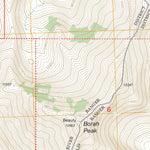 US Forest Service - Topo Borah Peak, ID FSTopo Legacy digital map