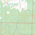 US Forest Service - Topo Borden Springs, AL - GA FSTopo Legacy digital map