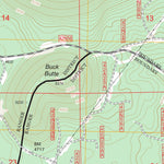US Forest Service - Topo Border Mountain, CA FSTopo Legacy digital map