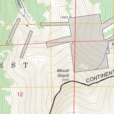US Forest Service - Topo Boreas Pass, CO FSTopo Legacy digital map