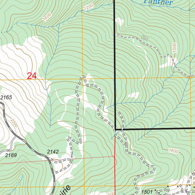 US Forest Service - Topo Bosley Butte, OR FSTopo Legacy digital map