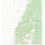 US Forest Service - Topo Bosque Peak, NM FSTopo Legacy digital map