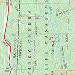 US Forest Service - Topo Boston, AR FSTopo Legacy digital map