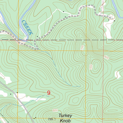 US Forest Service - Topo Boswell, AR FSTopo Legacy digital map