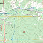 US Forest Service - Topo Bottle Pass, CO FSTopo Legacy digital map