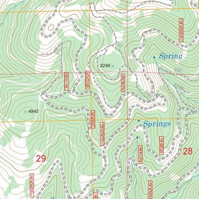 US Forest Service - Topo Boulder Butte, OR FSTopo Legacy digital map