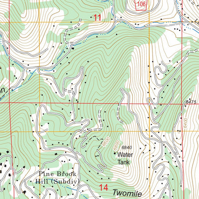 US Forest Service - Topo Boulder, CO FSTopo Legacy digital map