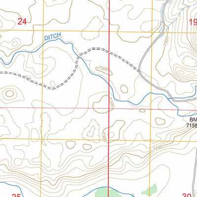 US Forest Service - Topo Boulder Lake, WY FSTopo Legacy digital map