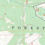 US Forest Service - Topo Boulder Lakes, MT FSTopo Legacy digital map