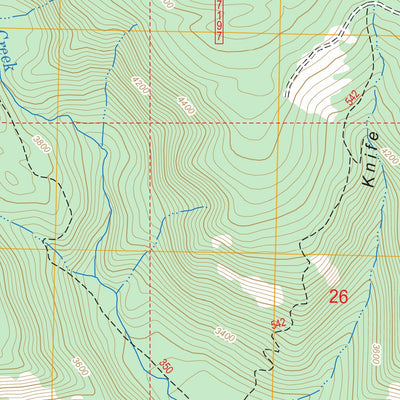US Forest Service - Topo Boulder Lakes, MT FSTopo Legacy digital map