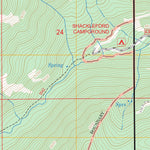 US Forest Service - Topo Boulder Peak, CA FSTopo Legacy digital map