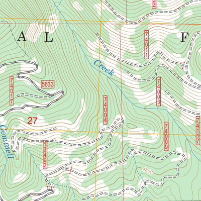 US Forest Service - Topo Boulder Peak, MT FSTopo Legacy digital map