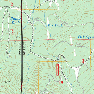 US Forest Service - Topo Boundary Butte, AZ FSTopo Legacy digital map