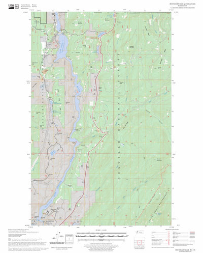 US Forest Service - Topo Boundary Dam, WA FSTopo Legacy digital map