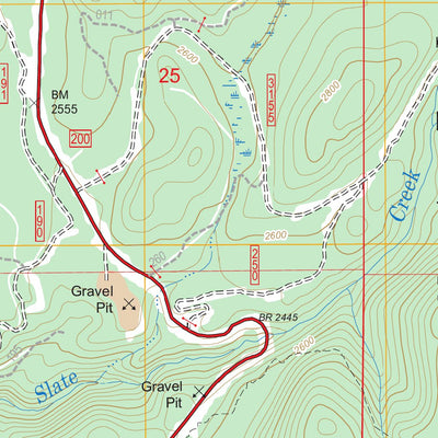 US Forest Service - Topo Boundary Dam, WA FSTopo Legacy digital map