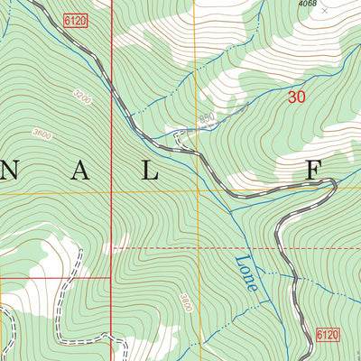 US Forest Service - Topo Boundary Mountain, WA FSTopo Legacy digital map