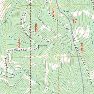 US Forest Service - Topo Boundary Mountain, WA FSTopo Legacy digital map