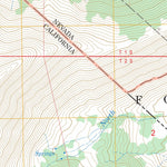 US Forest Service - Topo Boundary Peak, NV - CA FSTopo Legacy digital map