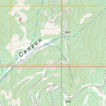 US Forest Service - Topo Boundary, WA FSTopo Legacy digital map