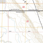 US Forest Service - Topo Bouquet Table, SD FSTopo Legacy digital map