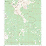 US Forest Service - Topo Bowen Mountain, CO FSTopo Legacy digital map