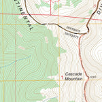US Forest Service - Topo Bowen Mountain, CO FSTopo Legacy digital map