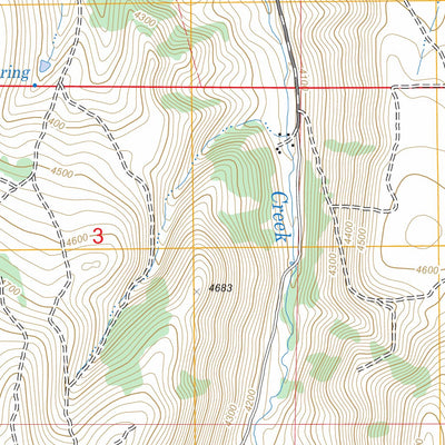 US Forest Service - Topo Bowen Valley, OR FSTopo Legacy digital map