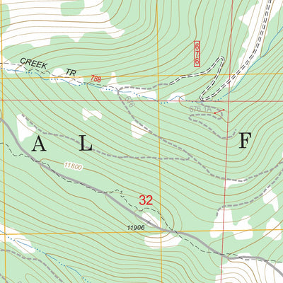 US Forest Service - Topo Bowers Peak, CO FSTopo Legacy digital map