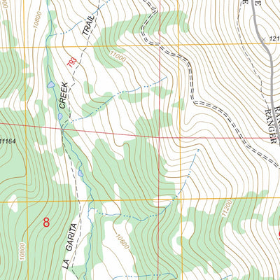 US Forest Service - Topo Bowers Peak, CO FSTopo Legacy digital map