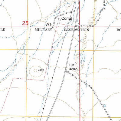 US Forest Service - Topo Bowie Mountain North, AZ FSTopo Legacy digital map