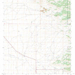 US Forest Service - Topo Bowie Mountain South, AZ FSTopo Legacy digital map