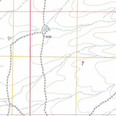 US Forest Service - Topo Bowie Mountain South, AZ FSTopo Legacy digital map
