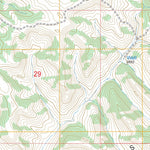 US Forest Service - Topo Bowman Hill, WY FSTopo Legacy digital map