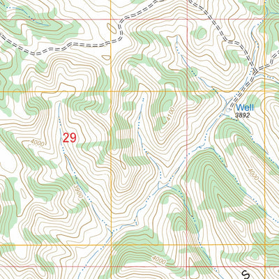 US Forest Service - Topo Bowman Hill, WY FSTopo Legacy digital map