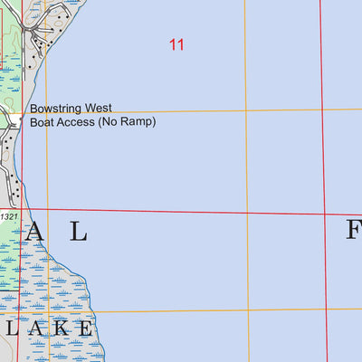 US Forest Service - Topo Bowstring Lake, MN FSTopo Legacy digital map