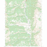 US Forest Service - Topo Box Canyon Creek, WY FSTopo Legacy digital map