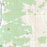 US Forest Service - Topo Box Canyon Creek, WY FSTopo Legacy digital map