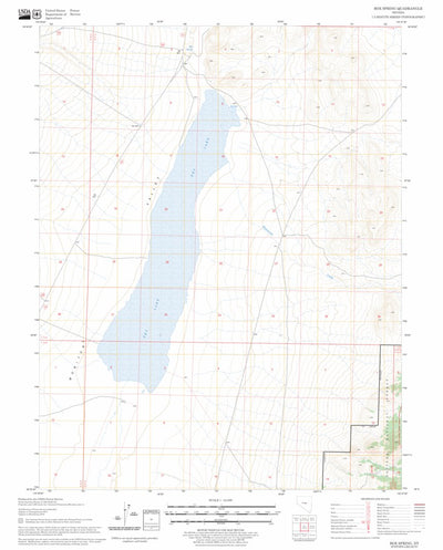 US Forest Service - Topo Box Spring, NV FSTopo Legacy digital map