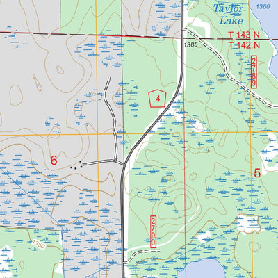 US Forest Service - Topo Boy River, MN FSTopo Legacy digital map